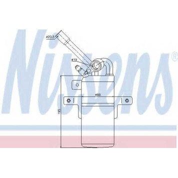Осушитель кондиционера NISSENS 95331
