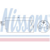 Осушитель кондиционера NISSENS 95341