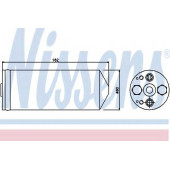 Осушитель кондиционера NISSENS 95345