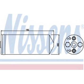 Осушитель кондиционера NISSENS 95345