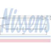 Осушитель кондиционера NISSENS 95348