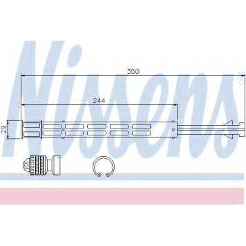 Осушитель кондиционера NISSENS 95358