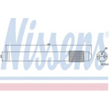 Осушитель кондиционера NISSENS 95360