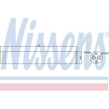 Осушитель кондиционера NISSENS 95438