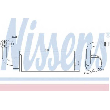 Осушитель кондиционера NISSENS 95444