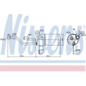 Осушитель кондиционера NISSENS 95449