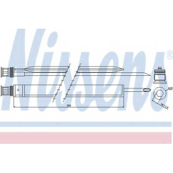 Осушитель кондиционера NISSENS 95465