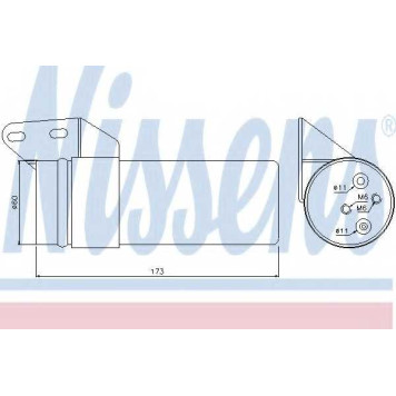 Осушитель кондиционера NISSENS 95476