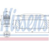 Осушитель кондиционера NISSENS 95490