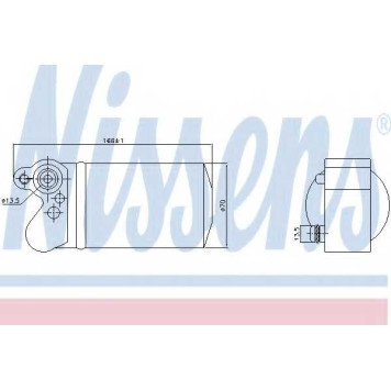 Осушитель кондиционера NISSENS 95517