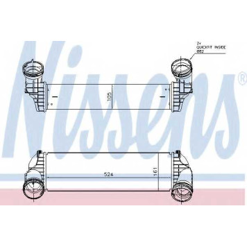 Интеркулер NISSENS 96364
