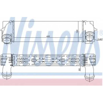 Интеркулер NISSENS 96440