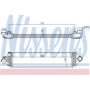Интеркулер NISSENS 96473