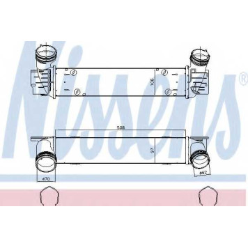Интеркулер NISSENS 96480