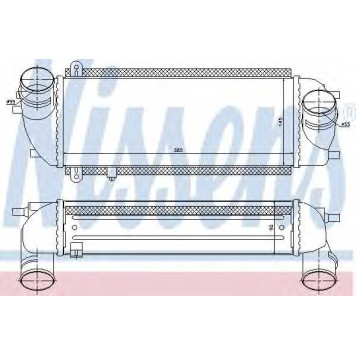 Интеркулер NISSENS 96537