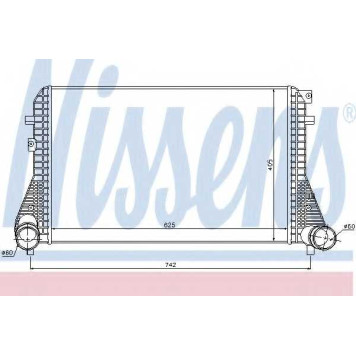 Интеркулер NISSENS 96542