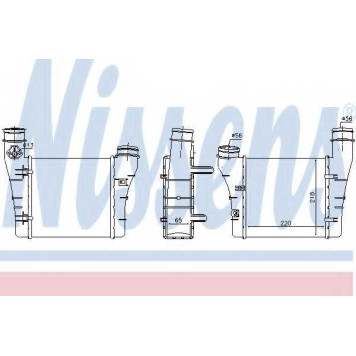 Интеркулер NISSENS 96549