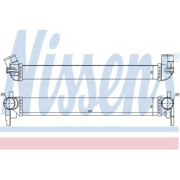 Интеркулер NISSENS 96566