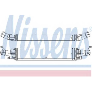 Интеркулер NISSENS 96567