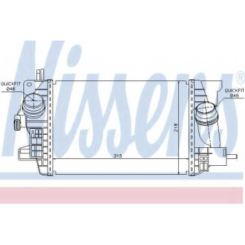 Интеркулер NISSENS 96574
