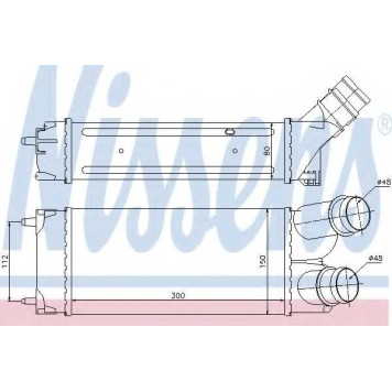 Интеркулер NISSENS 96584