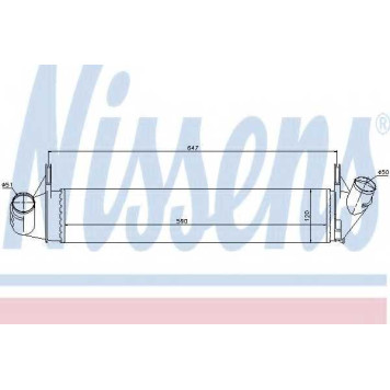 Интеркулер NISSENS 96585