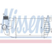Интеркулер NISSENS 96587