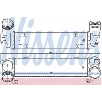 Интеркулер NISSENS 96595
