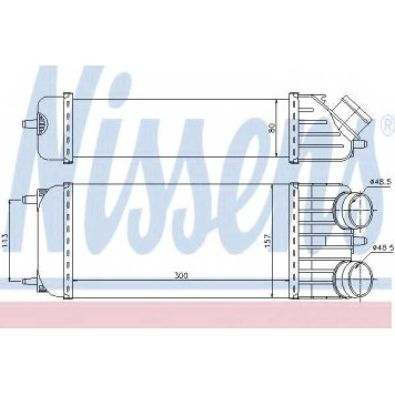Интеркулер NISSENS 96612