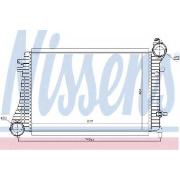 Интеркулер NISSENS 96619