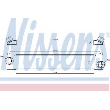 Интеркулер NISSENS 96624