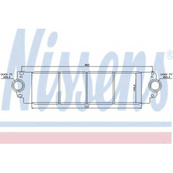 Интеркулер NISSENS 96683