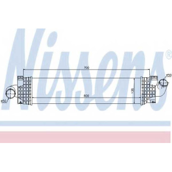 Интеркулер NISSENS 96689