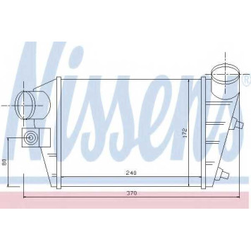 Интеркулер NISSENS 96698