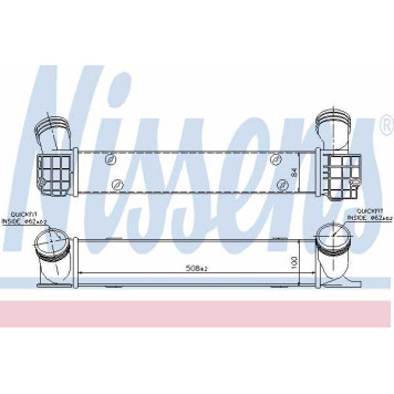 Интеркулер NISSENS 96725