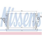 Интеркулер NISSENS 96853