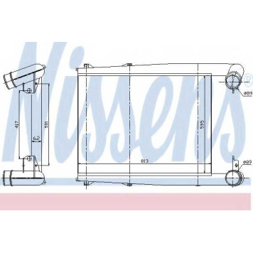 Интеркулер NISSENS 97025
