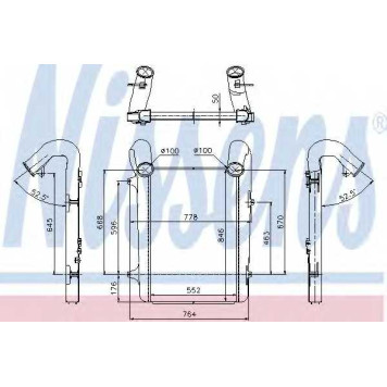Интеркулер NISSENS 97059