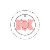 Тормозной диск NK 203242