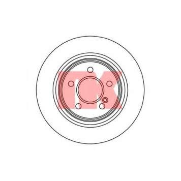 Тормозной диск NK 2033105