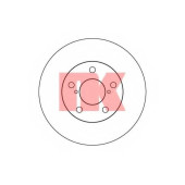 Тормозной диск NK 204409