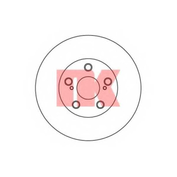 Тормозной диск NK 204572