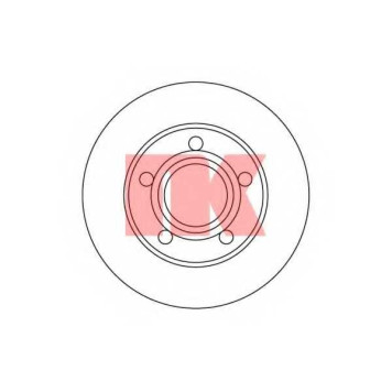 Тормозной диск NK 204747