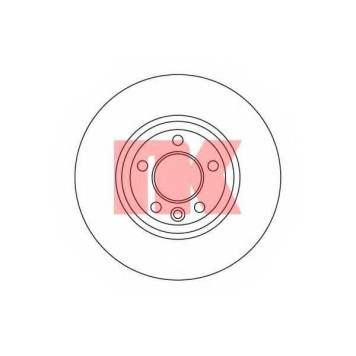 Тормозной диск NK 204796