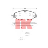 Колодки тормозные дисковые <b>NK 222382</b>