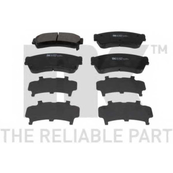 Колодки тормозные дисковые для MAZDA 6(GG,GH,GY) <b>NK 223255</b>