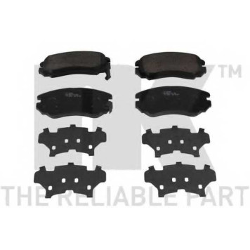 Колодки тормозные дисковые для HYUNDAI ELANTRA(HD), GRANDEUR(TG), SONATA(NF,YF) / KIA OPIRUS(GH), SOUL(AM) <b>NK 223436</b>