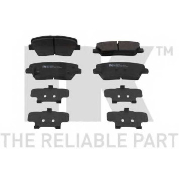 Колодки тормозные дисковые для HYUNDAI EQUUS / CENTENNIAL, GENESIS(BH), SANTA FE(CM,DM) / KIA BORREGO, SORENTO(XM) <b>NK 223526</b>