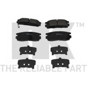 Колодки тормозные дисковые для CHEVROLET CAPTIVA(C100,C140), EQUINOX / OPEL ANTARA <b>NK 223639</b>