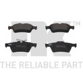 Колодки тормозные дисковые для FORD FOCUS, KUGA, TRANSIT CONNECT / MAZDA 3, 5 / OPEL VECTRA / PEUGEOT 508 / RENAULT LAGUNA / SAAB 9-3, 9-3X / VOLVO C70 <b>NK 223753</b>